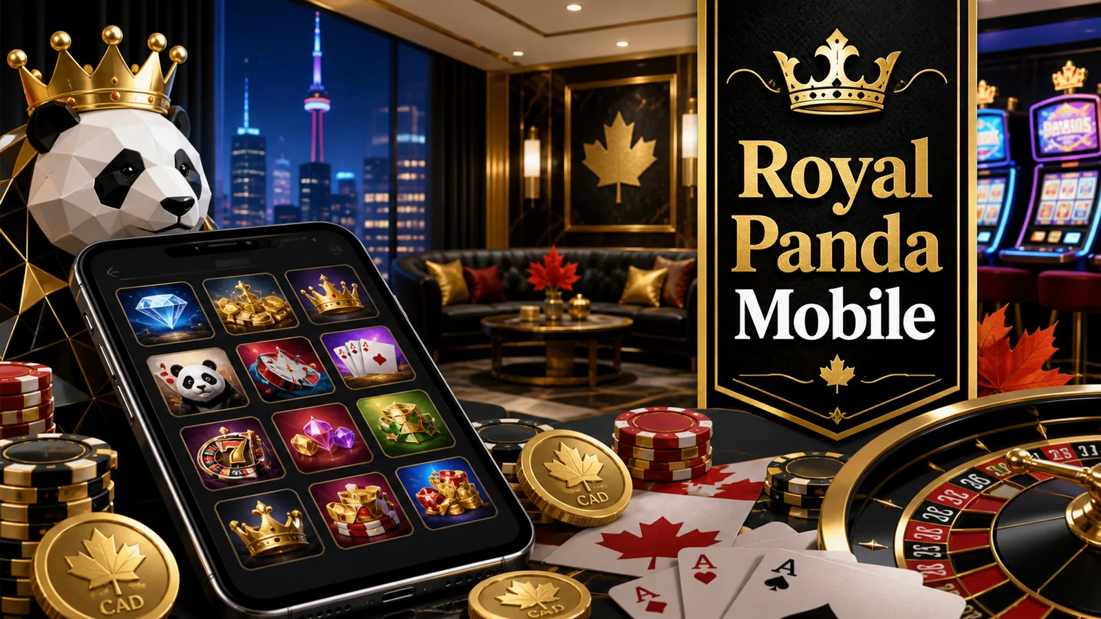 Royal Panda Mobile content banner
