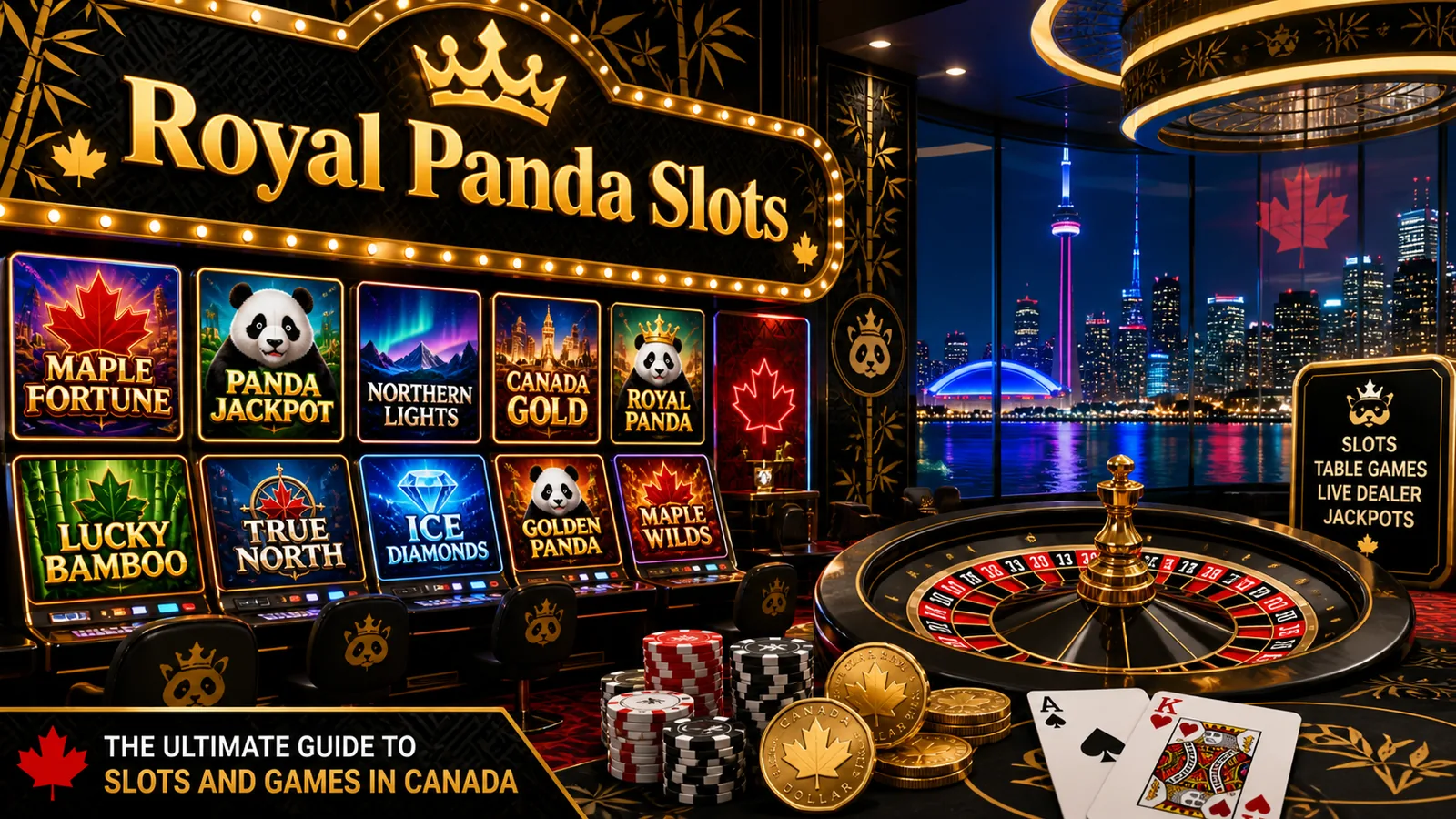 Royal Panda Slots And Games content banner