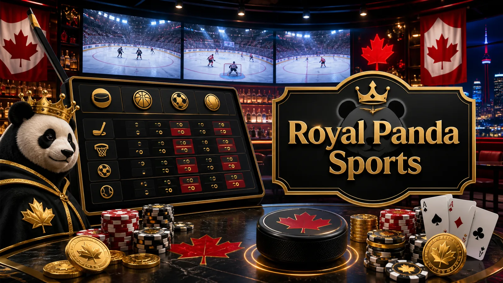 Royal Panda Sports content banner