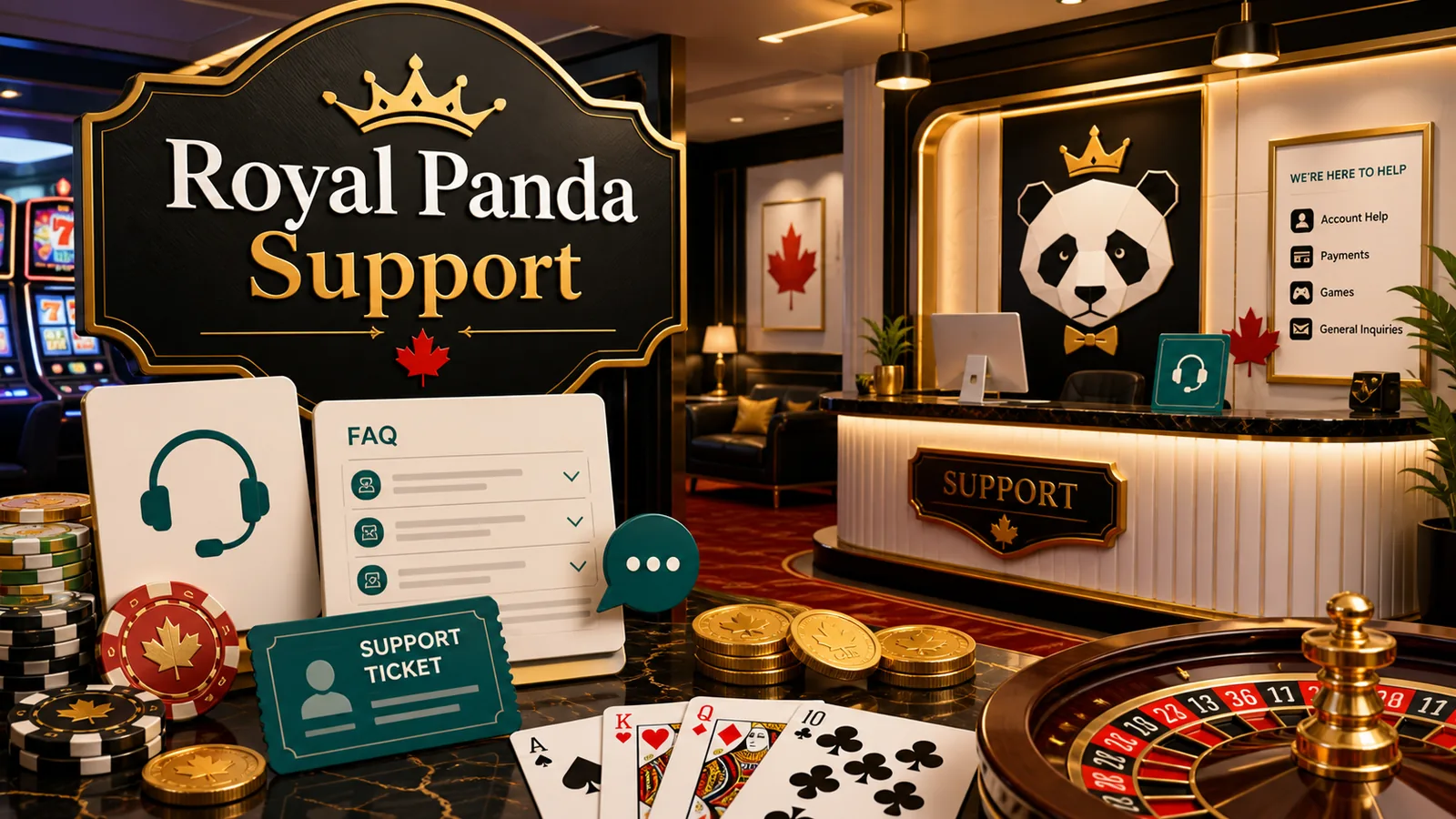 Royal Panda Support content banner